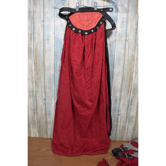 Assassin's Creed Ezio Costume Cosplay Armor Belt & Cape Quality Leather Prop - Picture 3 of 16